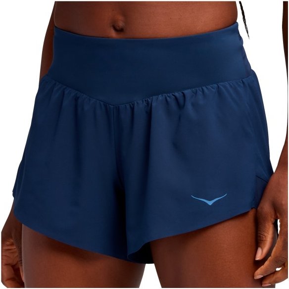 HOKA - Women's Glide 4'' Short - Laufshorts Gr S blau