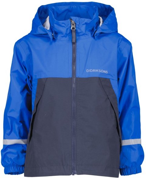 Didriksons - Kid's Bladet Jacket - Regenjacke Gr 80 blau
