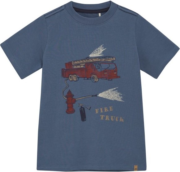 Minymo - Kid's T-Shirt S/S No. 134000 - T-Shirt Gr 152 blau