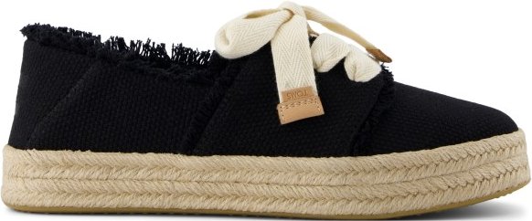 TOMS - Women's Carolina Lace Up - Sneaker Gr 38,5 schwarz/beige