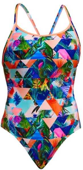 Funkita - Women's Diamond Back One Piece - Badeanzug Gr 36 bunt