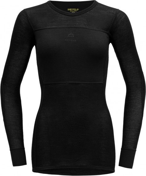 Thumbnail - Devold - Women's Wool Mesh Shirt - Merinounterwäsche Gr XS schwarz