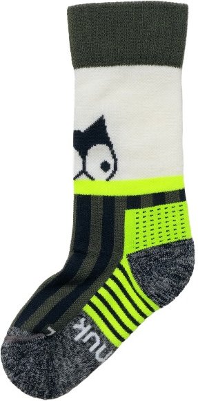 Namuk - Kid's Gusto Merino Wandersocken Lang - Merinosocken Gr 27-30 grau