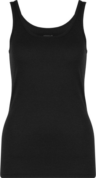 Thumbnail - Stoic - Women's Merino150 AlsenSt. Tank - Merinounterwäsche Gr 3XL schwarz