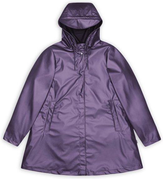 Rains - Women's A-Line W Jacket W3 - Regenjacke Gr M lila