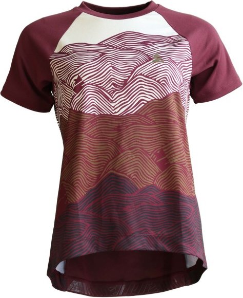 Thumbnail - Zimtstern - Women's Braapz Shirt S/S - Radtrikot Gr M bunt