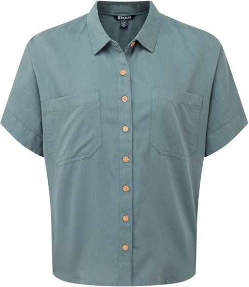 Sherpa - Women's Palmo S/S Shirt - Bluse Gr M türkis