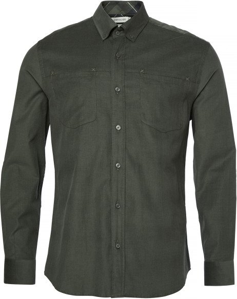 Thumbnail - Chevalier - Walton Light Cord Shirt - Hemd Gr M grau