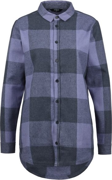 Stoic - Women's MMXX.Storuman Hemp Flannel Shirt - Hemd Gr S blau