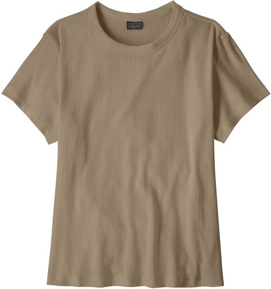 Patagonia - Women's Rib Knit Top - T-Shirt Gr M beige