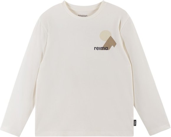 Reima - Kid's Tosikiva - Longsleeve Gr 140 grau/weiß