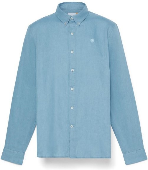 Timberland - Mill Brook Linen Shirt - Hemd Gr L türkis