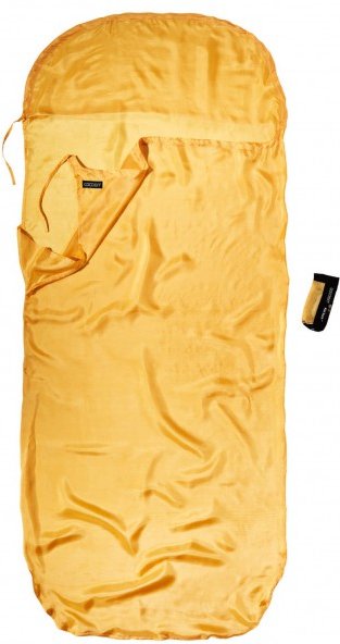 Cocoon - Kid's Silk Travelsheet - Reiseschlafsack Gr 180 x 76 cm gelb