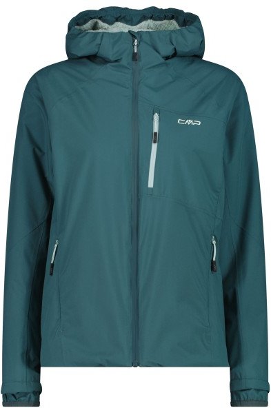 CMP - Women's Jacket Fix Hood 35Z2826 - Regenjacke Gr 42 blau