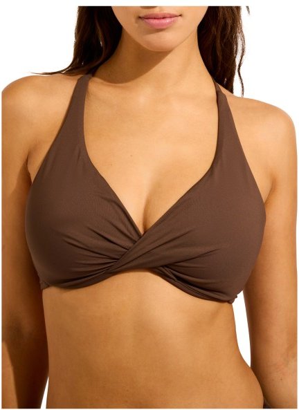 Seafolly - Women's Collective Wrap Front F Cup Bra - Bikini-Top Gr 42 orange