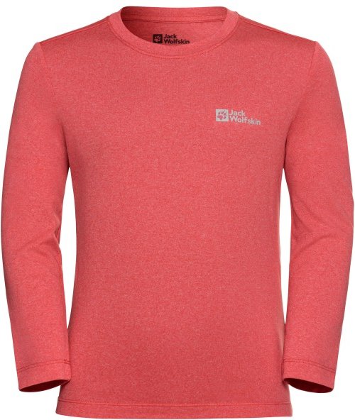 Jack Wolfskin - Kid's Actamic Longsleeve - Longsleeve Gr 128 rot