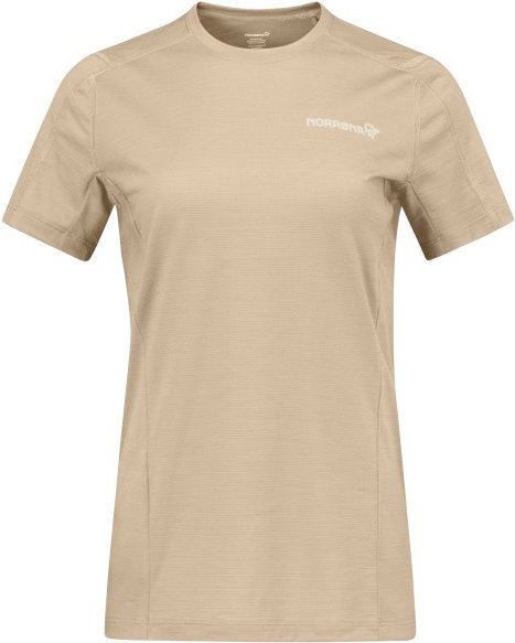 Thumbnail - Norrøna - Women's Falketind EqualiserUll T-Shirt - Merinoshirt Gr L pure cashmere