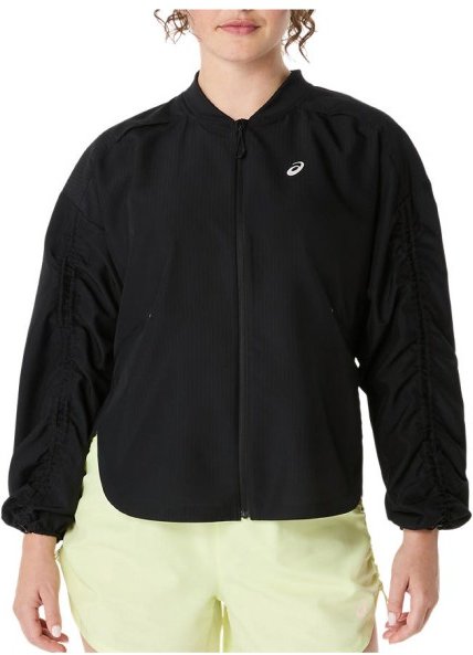 Thumbnail - Asics - Women's Nagino Run Adjustable Jacket - Laufjacke Gr M schwarz