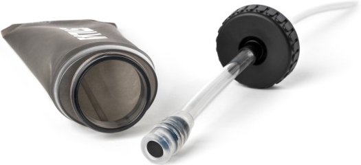 Silva - Soft Flask Straw - Trinkflasche Gr 500 ml grau