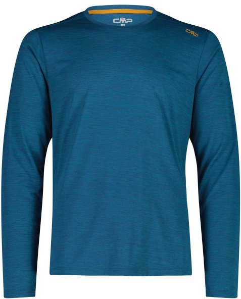 CMP - Jacquard L/S T-Shirt - Funktionsshirt Gr 50 blau