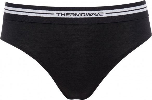 Thermowave - Women's Merino Life Briefs - Merinounterwäsche Gr L schwarz