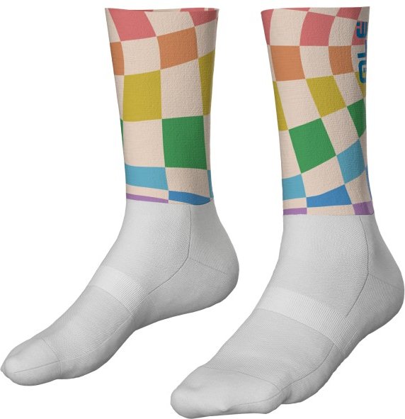 Alé - Q-Skin 21cm Socks - Radsocken Gr 36-39 - S grau