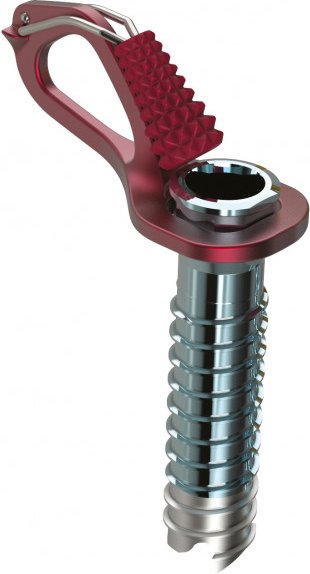 Blue Ice - Aero Lite - Eisschraube Gr 10 cm rot