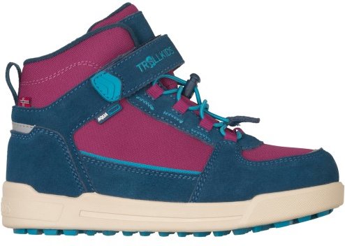 Trollkids - Kid's Gryllefjord Mid Cut - Freizeitschuhe Gr 37 bright berry / dark turquoise