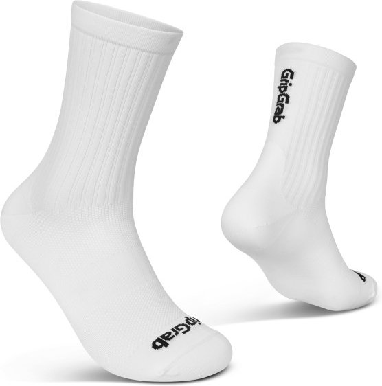 GripGrab - PACR Regular Cut Socks - Radsocken Gr 41-44 - EU: 41-44 weiß