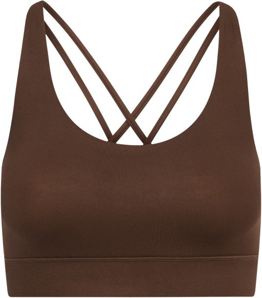 Hey Honey - Women's Criss-Cross Bra Always Dressed - Sport-BH Gr XS braun