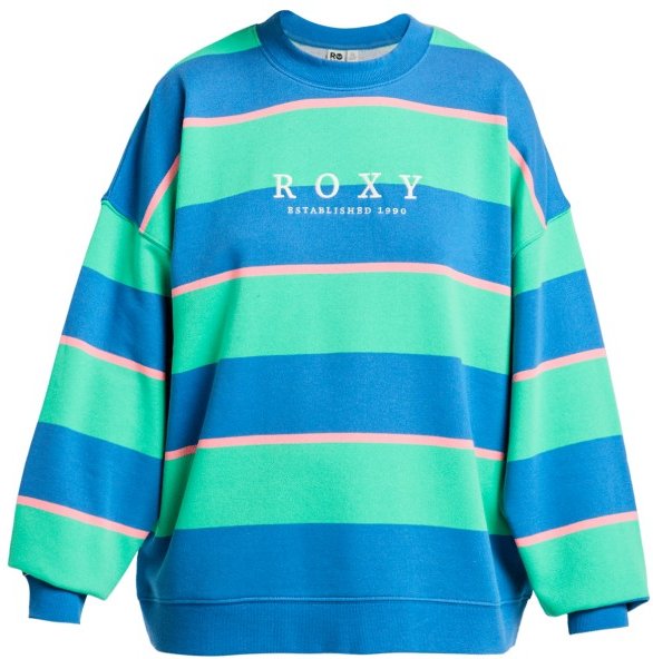 Thumbnail - Roxy - Women's Strictly Stripes Oversized - Pullover Gr M blau