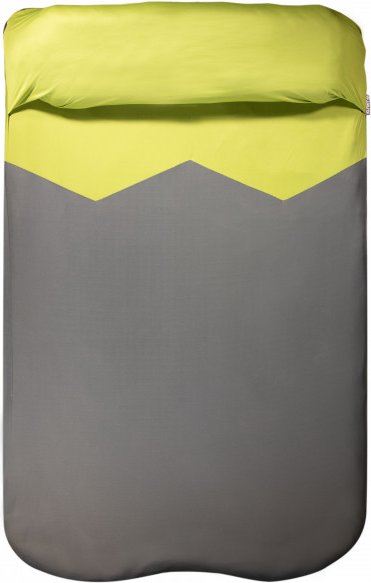 Klymit - V Sheet Double - Decke Gr Double - 188 x 119 cm grün/grau