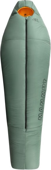 Mammut - Comfort Fiber Bag -15°C - Kunstfaserschlafsack Gr L deep cypress