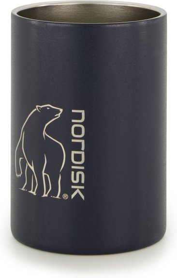 Nordisk - Steel Double Wall Mug - Isolierbecher Gr 300 ml grau