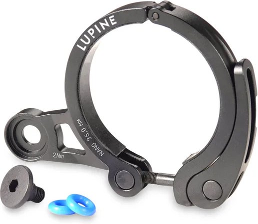 Lupine - SL Nano Schnellspanner 31.8 mm - Montagehalterung schwarz