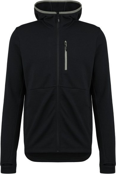 Thumbnail - Stoic - MerinoGrid285 NorrdalSt. Zip Hoody - Fleecejacke Gr XL schwarz