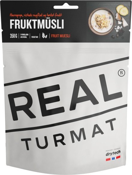 Real Turmat - Fruit Muesli with Apple Gr 115 g