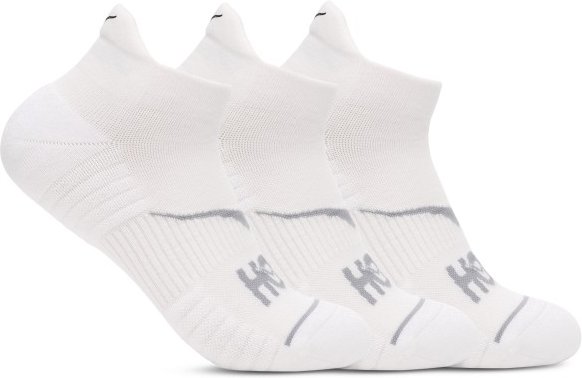 Thumbnail - HOKA - No-Show Run Sock 3-Pack - Laufsocken Gr XL weiß