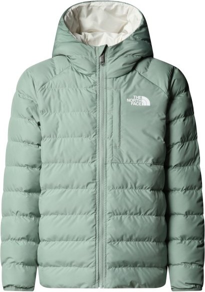 The North Face - Girl's Reversible Perrito Hooded Jacket - Kunstfaserjacke Gr XL türkis
