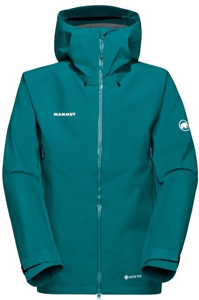 Thumbnail - Mammut - Crater IV Hardshell Hooded Jacket - Regenjacke Gr S türkis