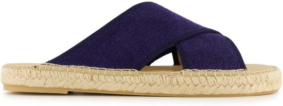 Espadrij - Croisette Linen - Sandalen Gr 40 beige/blau