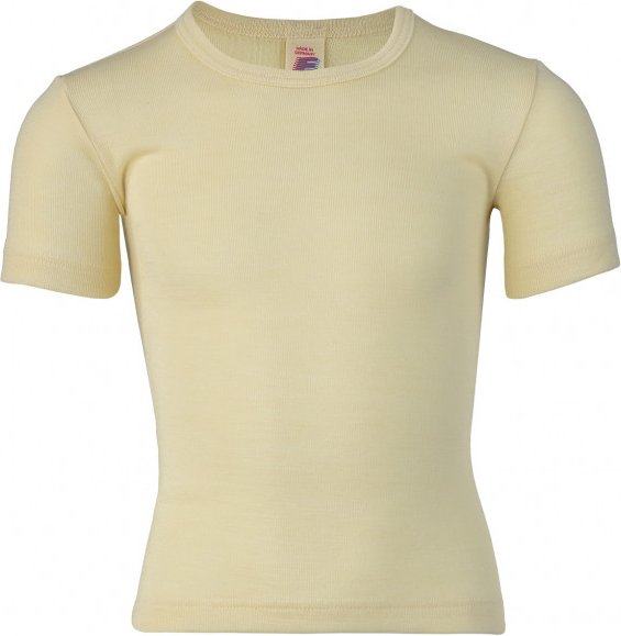 Engel - Kinder-Unterhemd S/S - Alltagsunterwäsche Gr 116 beige