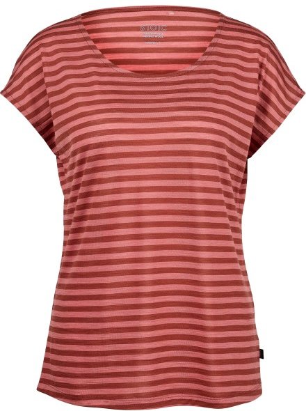 Stoic - Women's MerinoChill MMXX. Göteborg Loose Tee St - Merinoshirt Gr XS rot