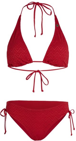 O'Neill - Women's O'Riginals Crochet Bikini Set - Bikini Gr 38 rot