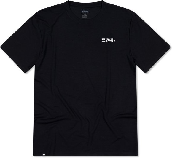Mons Royale - Icon Merino T-Shirt - Merinoshirt Gr XL schwarz