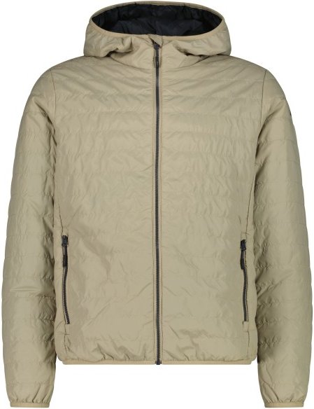 CMP - Padded Jacket Fix Hood - Kunstfaserjacke Gr 58 beige/oliv