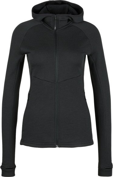 Stoic - Women's MerinoFleece240 StorforsSt. Zip Hoody - Merinohoodie Gr XS schwarz