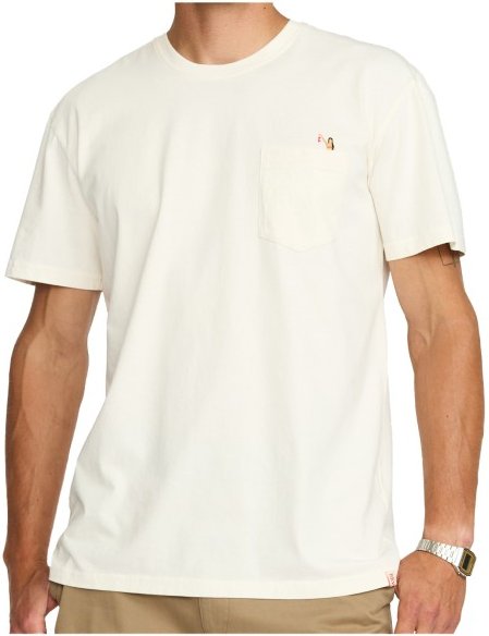 Revolution - Application Pocket T-Shirt - T-Shirt Gr S weiß