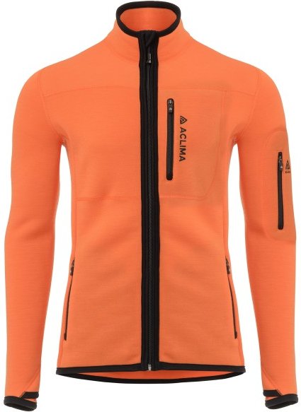 Aclima - Fleecewool Jacket - Wolljacke Gr XS orange