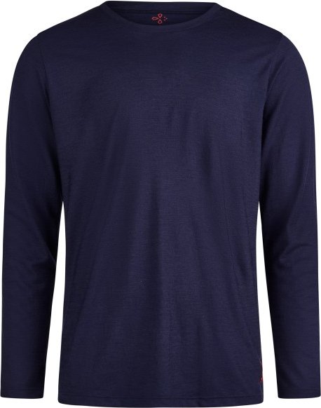 Transhumance - Basic Shirt Langarm - Merinounterwäsche Gr M blau